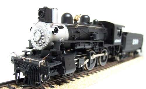 MEHANO HO: Highly Detailed Santa Fe 4-4-0 Steam Locomotive in good unboxed condition (Slovenia)