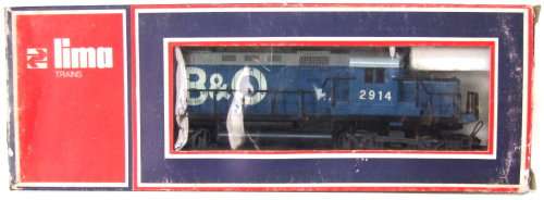 LIMA HO: Vintage B&O ALCO C420 Diesel Locomotive in good boxed operating condition (Italy)
