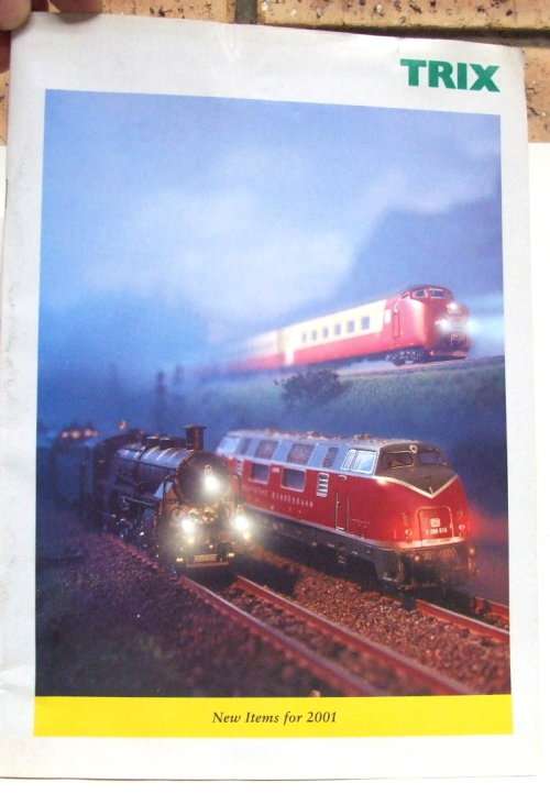 TRIX CATALOGUE: Full Coulor booklet 2001