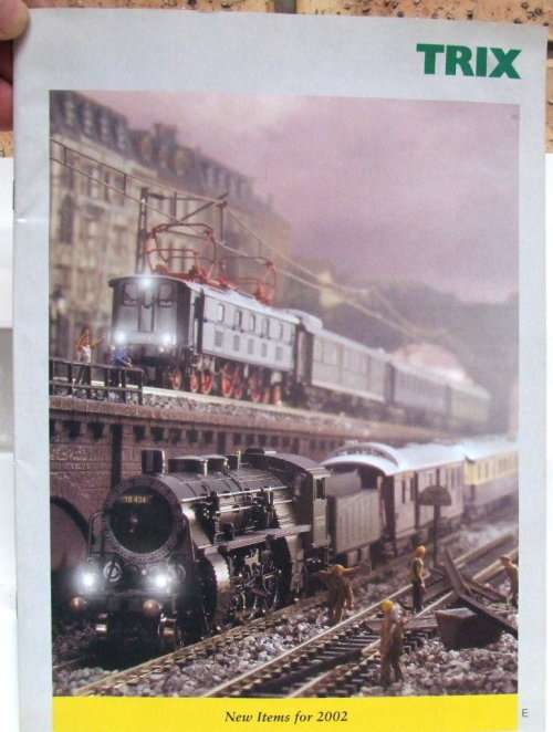 TRIX CATALOGUE: Full Coulor booklet 2002