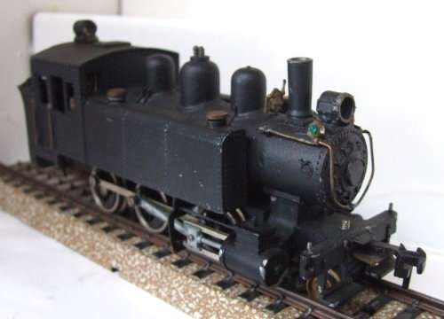 TENSHODO HO: 2-6-0 America Steam Tank Locomotive in good boxed, used condition (Japan)