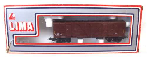LIMA HO: SAR Brown OZ-Wagon in very good boxed condition (Italy)