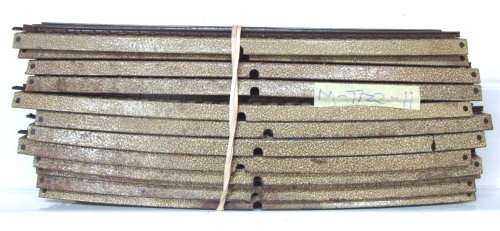 MARKLIN HO/OO: 12pc Vintage 3 Rail Metal Track in Fair un-boxed operational condition.(England)
