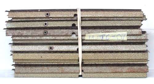 MARKLIN HO/OO: 12pc Vintage 3 Rail Metal Track(no number) in Fair un-boxed condition.(England)