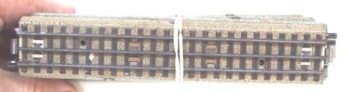 MARKLIN HO/OO: 12pc Vintage 3 Rail Metal Track(no number) in Fair un-boxed condition.(England)