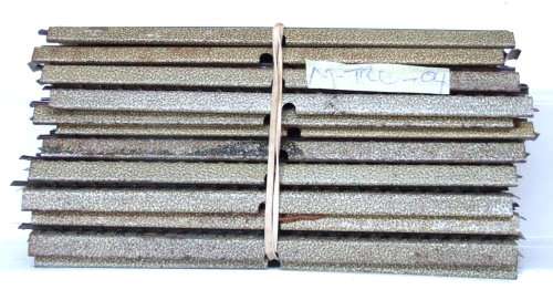 MARKLIN HO/OO: 12pc Vintage 3 Rail Metal Track (No Number) in Fair un-boxed condition.(England)