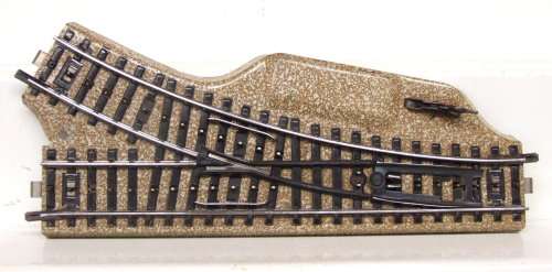 MARKLIN HO/OO:  Vintage 3 Rail RH Manual Point in good un-boxed operational condition.(Germany)