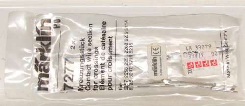 MARKLIN HO: 3 x 3-Rail AC Catenary Contact Wires for Crossings in good packaged condition (Germany)