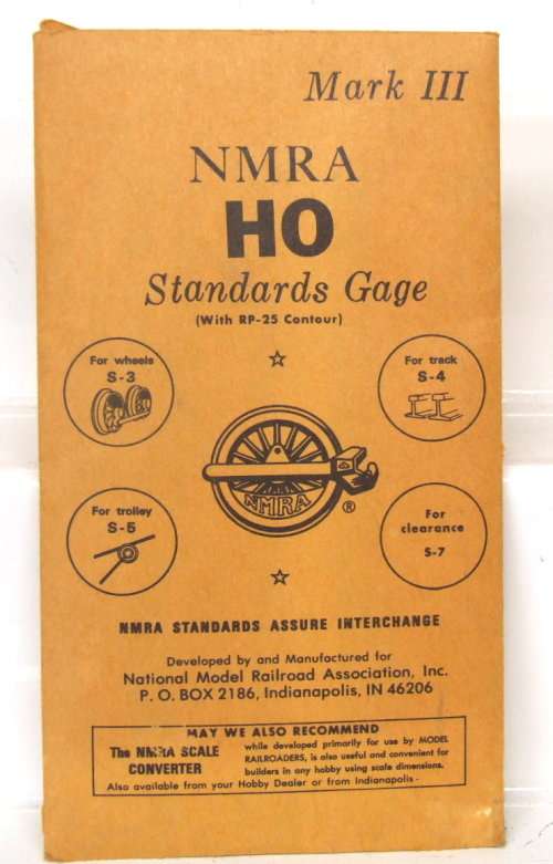 MNRA HO STANDARDS GAUGE: This Tool is in Like New Packaged condition.
