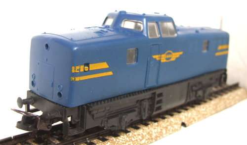 LIMA HO: SAR V80 E444 Blue Train Diesel Locomotive in good un-boxed condition(Italy)