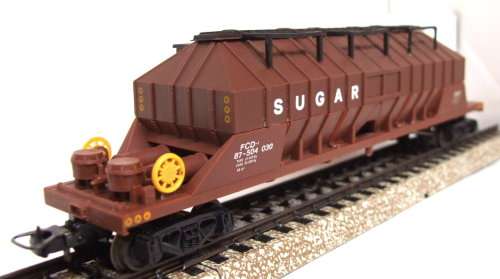 LIMA HO: SAR Brown Sugar Wagon in fair un-boxed condition (Italy)