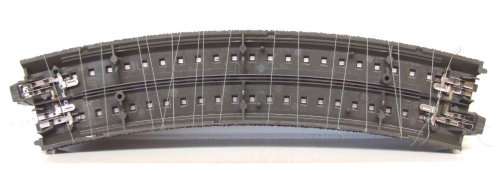 MARKLIN HO: 3pc 3 Rail Metal/Plastic C-Type Track (#130) in very good un-boxed condition.(Germany)