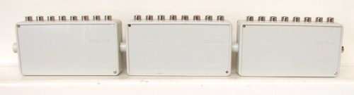 MARKLIN HO:  3pc C-Type Track Turnout Switch boxes(4 sets) in good un-boxed condition.(Germany)