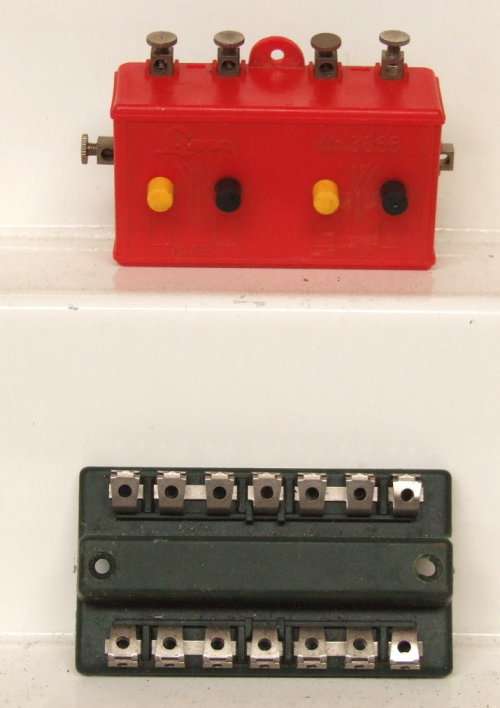ACCESSORIES HO:  2pc Vintage Lima switches for a layout in good condition.