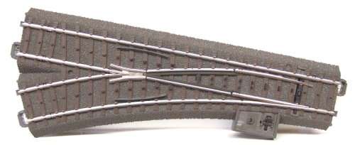 MARKLIN HO: 3 Rail Metal/Plastic C-Type LH Point (#611) in Like New un-boxed condition.(Germany)