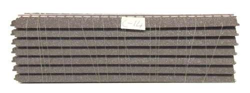 MARKLIN HO: 7pc 3 Rail Metal/Plastic C-Type Track (#188) in very good un-boxed condition.(Germany)