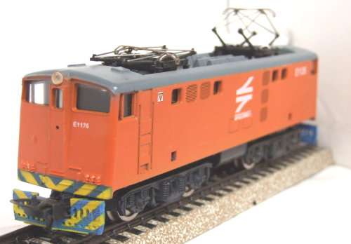 LIMA HO: SAR Class E-5 Elect Power Loco(Painted in Spoornet Livery) in fair unboxed condition(Italy)
