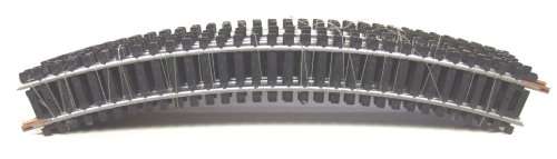 LIMA HO:  10pc Curved Track(403030) in good complete used condition.(Italy)