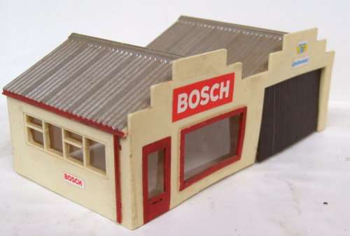 SCENERY HO: Mechanical Workshop Building in fair used unboxed condition