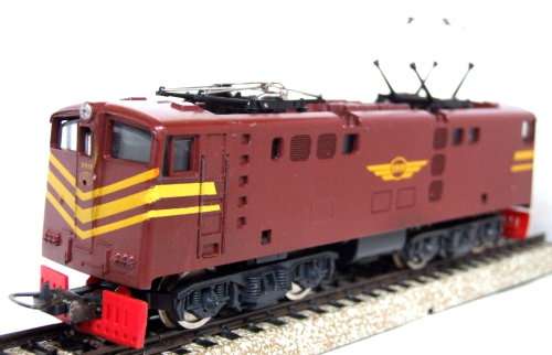 LIMA HO: SAR Class E-5 E919 Trans Karoo Brown Elect Locomotive in Good unboxed condition(Italy)