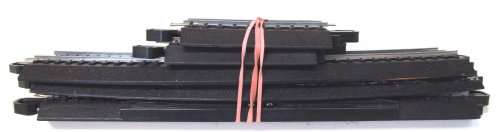 BACHMANN HO: 5pc E-Z Tracks in fair used condition (China).