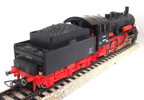 PIKO HO: Vintage 0-8-0 DB Steam Locomotive  in fair un-boxed condition (W Germany)