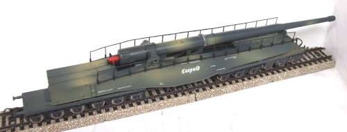 LIMA HO:  Military LEOPOLD Cannon Wagon in Fair un-boxed condition (Italy)