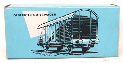 MARKLIN HO:Rare 3-rail AC Closed Wagon in Very Good boxed condition (Germany)