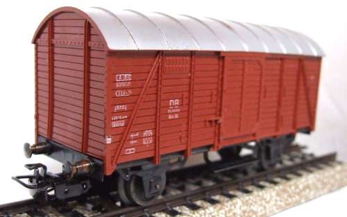 MARKLIN HO:Rare 3-rail AC Closed Wagon in Very Good boxed condition (Germany)