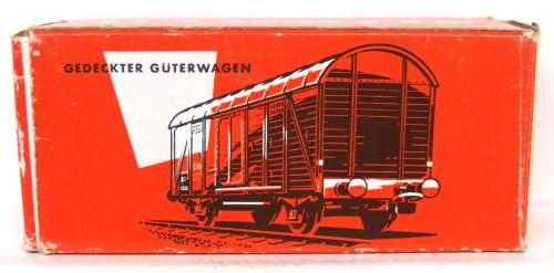 MARKLIN HO:Rare 3-rail AC Closed Wagon in Very Good boxed condition (Germany)