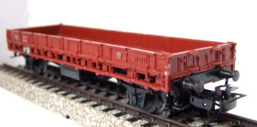 MARKLIN HO:Rare 3-rail AC Low-sided  Freight Wagon(4607) in good used & boxed condition (Germany)