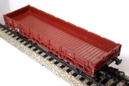 MARKLIN HO:Rare 3-rail AC Low-sided  Freight Wagon(4607) in good used & boxed condition (Germany)