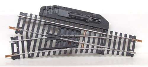 LIMA HO:  Vintage Manual Left Hand Turnout (3051) in good used condition.(Italy)