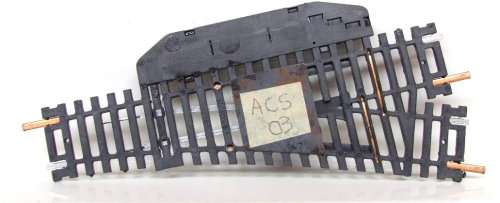 LIMA HO:  Vintage Manual Left Hand Turnout (3051) in good used condition.(Italy)