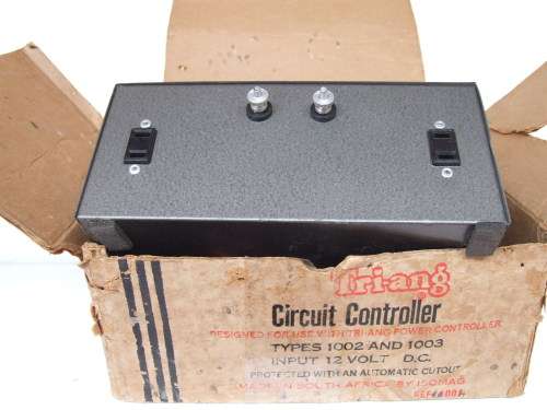 TRI-ANG SPEED CONTROL: 12V DC Speed and Direction Controller sold as SCRAP in boxed condition