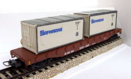 LIMA HO: SAR Container Carrier with SAFMARINE load in good used & un-boxed condition (Italy)