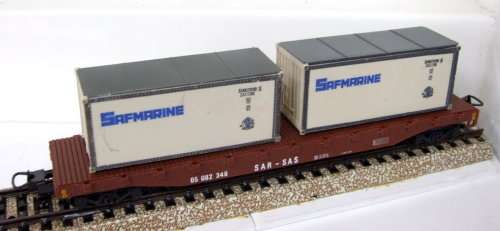 LIMA HO: SAR Container Carrier with SAFMARINE load in good used & un-boxed condition (Italy)