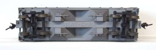 ATLAS HOPPER HO: B&O 2 Bay Weathered Closed Grain Hopper in good un-boxed condition(China)