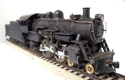ROUNDHOUSE HO: RARE Vintage DC 4-4-2 Steam Locomotive(Brass Kit) in GOOD boxed condition (USA)