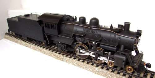ROUNDHOUSE HO: RARE Vintage DC 4-4-2 Steam Locomotive(Brass Kit) in GOOD boxed condition (USA)