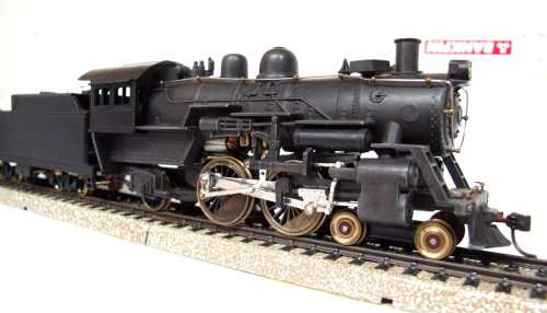ROUNDHOUSE HO: RARE Vintage DC 4-4-2 Steam Locomotive(Brass Kit) in GOOD boxed condition (USA)