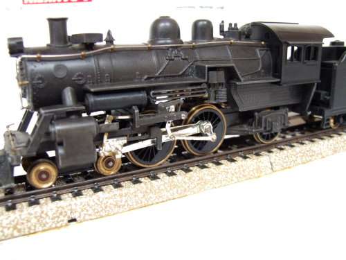 ROUNDHOUSE HO: RARE Vintage DC 4-4-2 Steam Locomotive(Brass Kit) in GOOD boxed condition (USA)