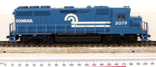 BACHMANN HO: Detailed EMD American GP Locomotive, DCC Fitted in very Good un-boxed condition (China)