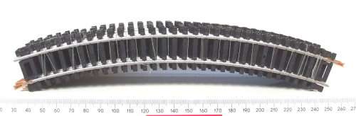 LIMA HO/OO: 10pc Curved Track(403030) in Very Good un-boxed condition.(Italy)