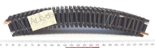 LIMA HO/OO: 10pc Curved Track(403030) in Very Good un-boxed condition.(Italy)