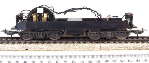 LIMA HO: SAR E-5 Original Elect Loco Power Chassis with Motor + Dir/Lights in good condition(Italy)