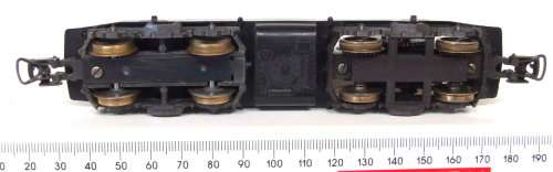 LIMA HO: SAR E-5 Original Elect Loco Power Chassis with Motor + Dir/Lights in good condition(Italy)