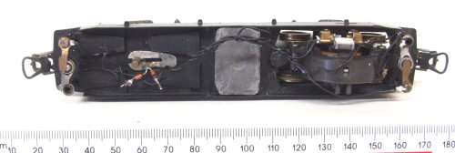 LIMA HO: SAR E-5 Original Elect Loco Power Chassis with Motor + Dir/Lights in good condition(Italy)