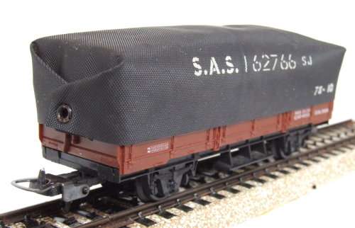 LIMA HO: SAR ES Tarpaulin Freight Wagon in Good un-boxed condition (Italy)