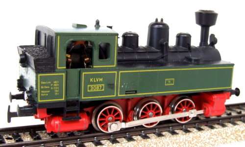 MARKLIN HO: Detailed KLVM 0-6-0 Steam Locomotive in incomplete un-boxed condition(Germany)